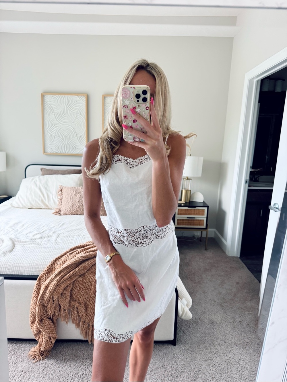 Abercrombie White Lace Dress